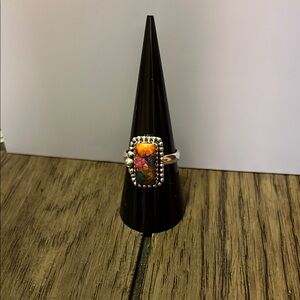 Spiney Sterling Silver Ring